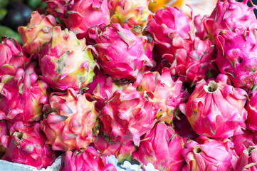 photo of fresh dragon fruit, you can use as a billboard market