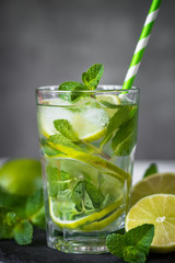 Tradition Summer drink mojito