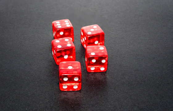 Farkle and or Zilch a dice game played with 5 or 6 die