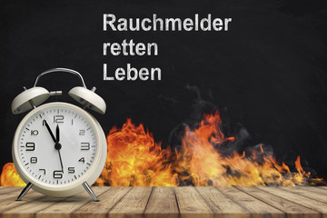 Rauchmelder retten Leben. 