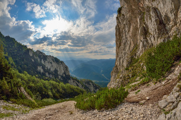 Obraz premium Piatra Craiului Mountains in Romania 