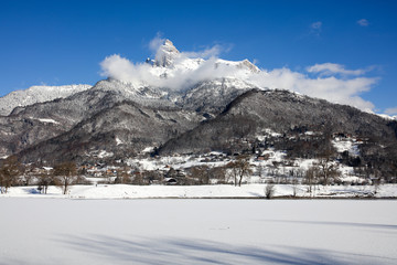 Obraz premium les alpes
