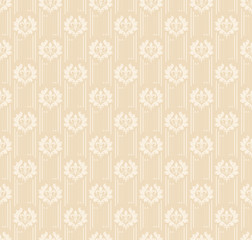 Seamless floral pattern for Wallpaper