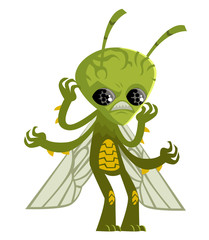 evil insect wasp ant reptile alien monster