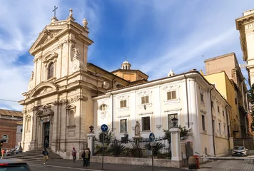 Photo sur Plexiglas Monument Rome, Italy. Church of Santa Maria della Vittoria, 1605 - 1622 years