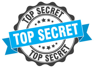 Obraz premium top secret stamp. sign. seal
