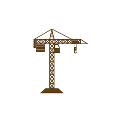 building construction crane icon
