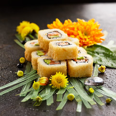 Tempura Maki Sushi Roll