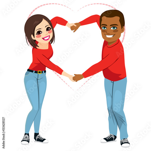 African American Interracial datant