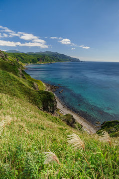 japanese landscape - shakotan hanto - raiden kokudo - hokkaido