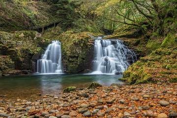 Fototapeta na wymiar Akame 48 waterfalls