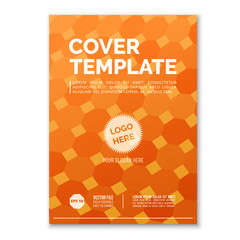 Cover Design Template in A4 size