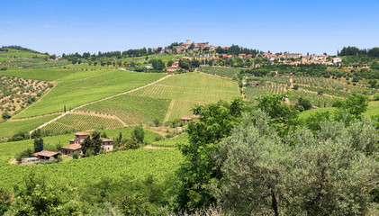 Campagne en Toscane