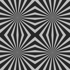 Abstract background with grey stripes and black background