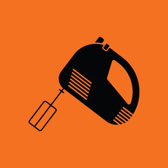 Kitchen hand mixer icon