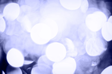 Abstract background with blue bokeh.