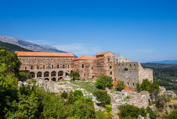Obraz premium Byzantine city of Mystras, Peloponnes, Greece