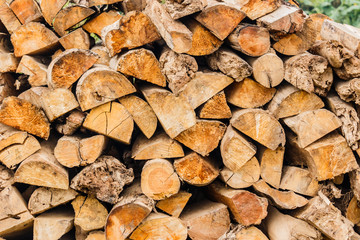 Stock pyre dry for fuel. they use for cook and make heat when co