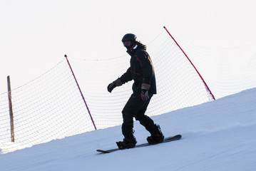 Descent from the mountain