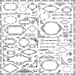 Splendid art baroque set