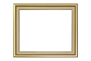 Fototapeta premium golden picture frame