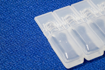IV solution plastic bottle ampule