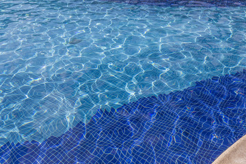 Swimming pool in Cancun, Riviera Maya, Mexico