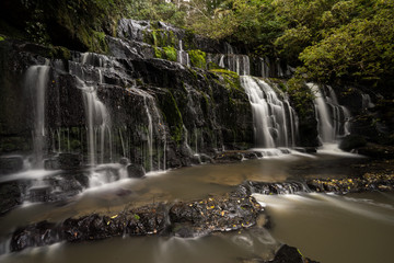 Purakaunui Falls Neuseelnad