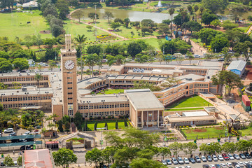 Kenya Parliament Buildings, Nairobi - obrazy, fototapety, plakaty