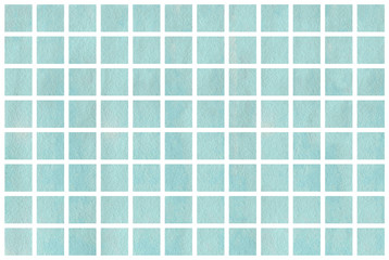 Fototapeta premium Watercolor geometrical pattern.