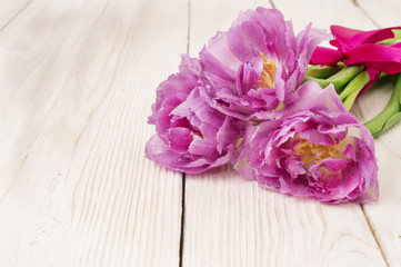 bouquet of tulips