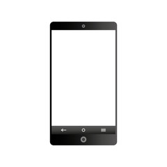 smartphone technology line icon vector illustration design
