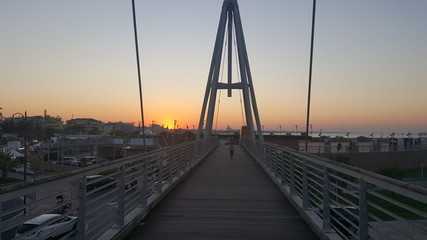 Rimini coucher de soleil