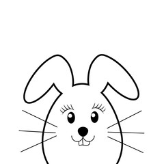 Osterhase - Vektor Grafik