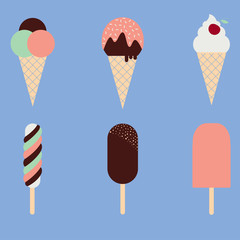  set of ice cream