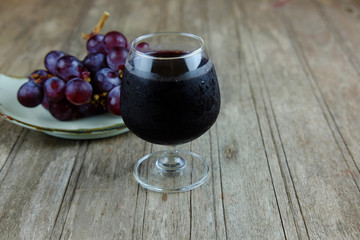 fresh grape juce.