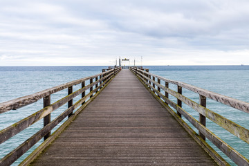 Naklejka premium seebrücke in heiligendamm
