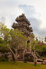 Naklejka premium Island of Bali, ancient Indonesian temples