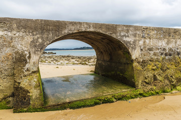 El Sardinero beach in Santander, Spain