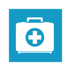 medical kit isolated icon vector illustration design