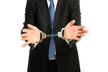 man with handcuffs