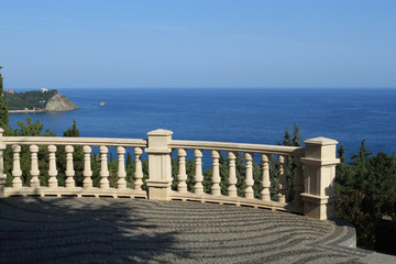 Viewpoint at seaside.