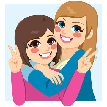 Best Friends Cartoon Images – Browse 14,972 Stock Photos, Vectors, and Video  | Adobe Stock