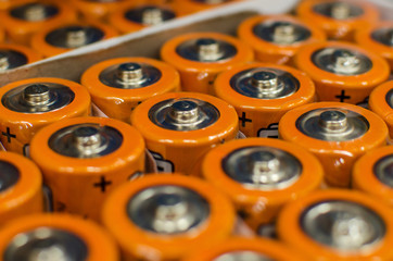 Obraz premium batteries