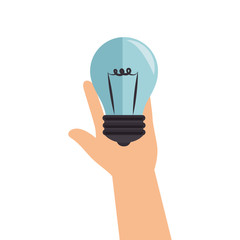 bulb light isolated icon vector illustration design