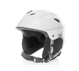 Fototapeta premium Skier protective helmet.