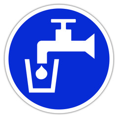 Panneau Eau potable