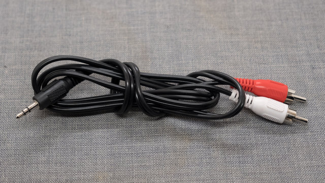 audio cable RCA to 3.5mm jack