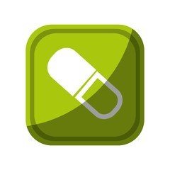 medicine drugs isolated icon vector illustration design