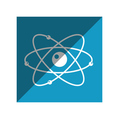 molecule atom isolated icon icon vector illustration design